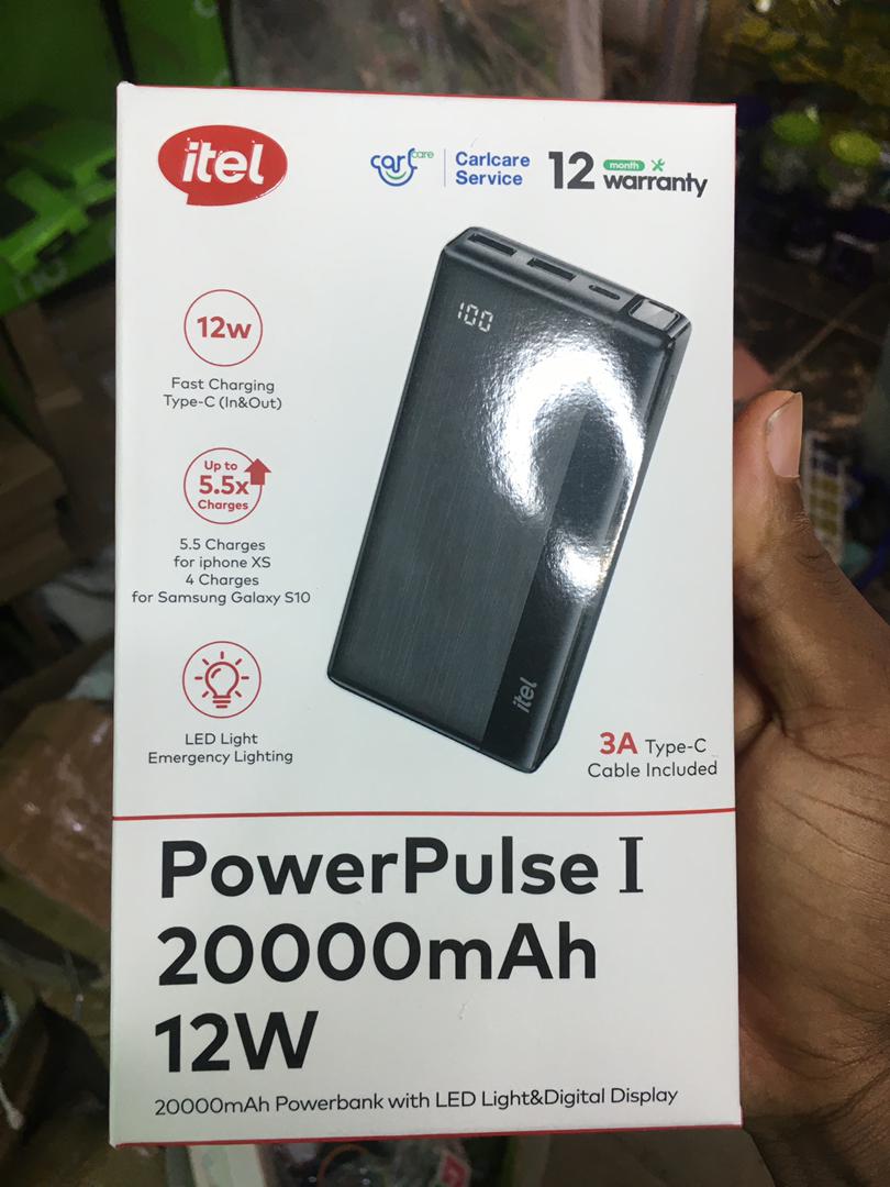 Itel PowerPulse I 20,000mAh 12W